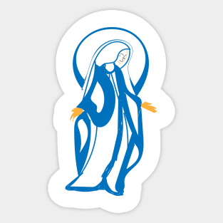 Assumption Of Mary Sticker